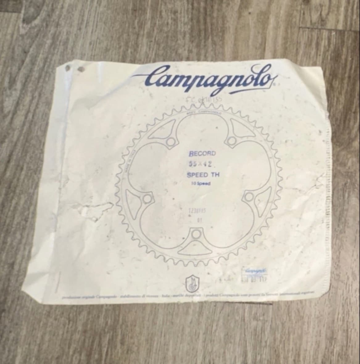 Campagnolo Record 55x42 10-Speed Chainring - NOS in Original Packaging — photo 1 of 2