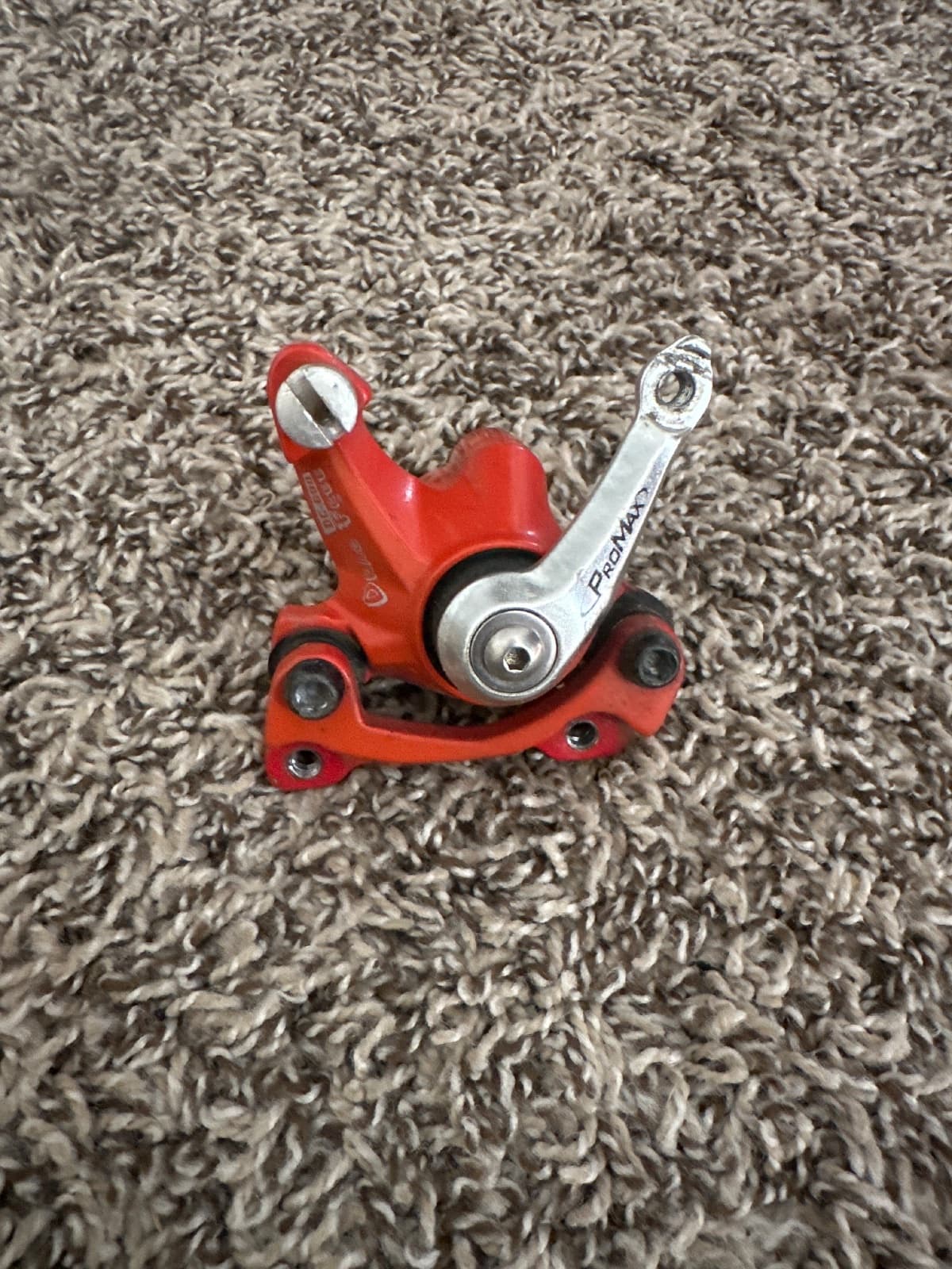 Promax DC-600 Drag Free mechanical disc brake caliper - red — photo 1 of 3
